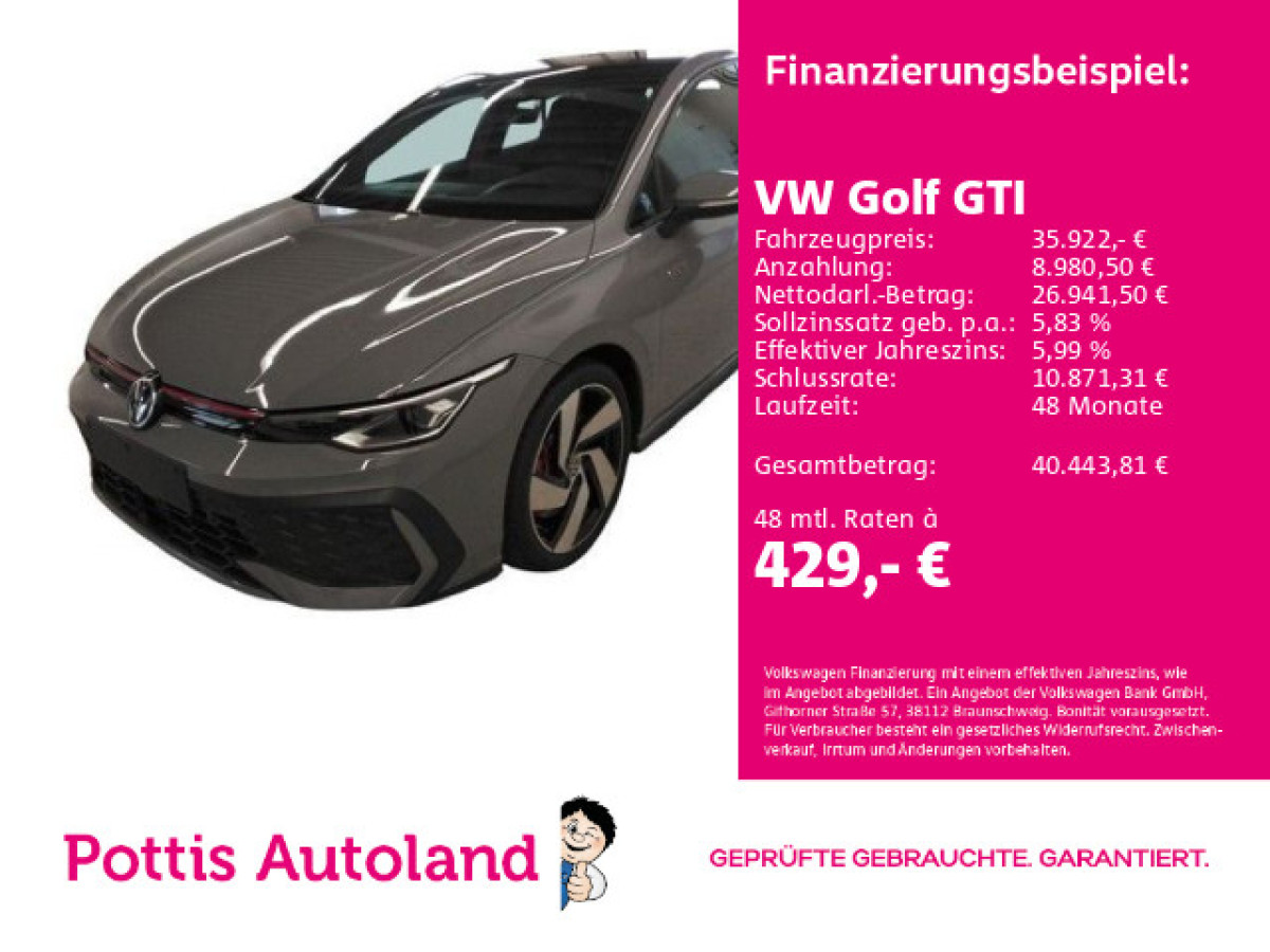 Thumb 0: Volkswagen Golf GTI NAVI HuD KAMERA SITZHZG PDC