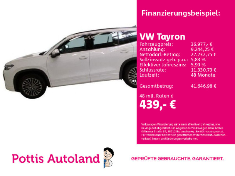Bild 0: Volkswagen Tayron 1.5 eTSI DSG LIFE PANO AHK NAVI LED+