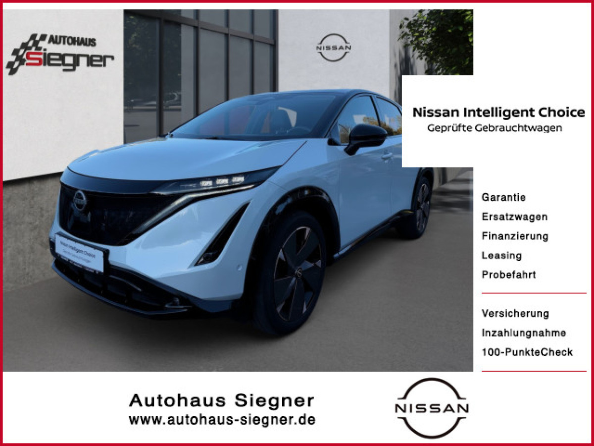 Ansicht 1 - Gebrauchtwagen Fahrzeug, Modell Ariya der Marke Nissan von Verkäufer Autohaus Siegner KG