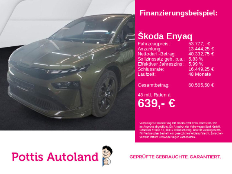 Bild 0: Škoda Enyaq 85 Coupé SPORTLINE PANO NAVI KAMERA HuD