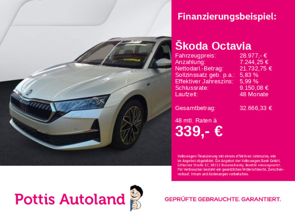 Thumb 0: Škoda Octavia Combi 2.0 TDI DSG TOUR SHZG NAVI PANO KLIMA
